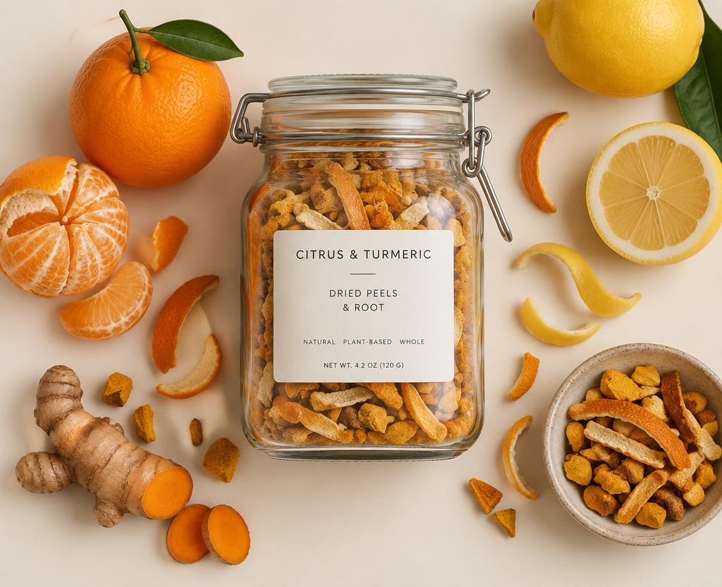 Té orgánico de Cítricos y Cúrcuma